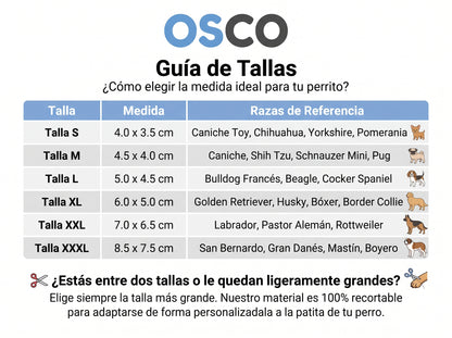 Protectores Para Almohadillas De Perro Hipoalergénicos Antideslizantes - OSCO