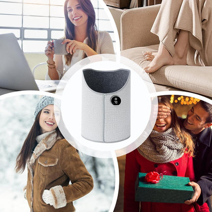 ¡Adiós Pies Fríos! Calentador Plegable y Regulable - Osco ThermoPro