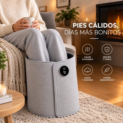 ¡Adiós Pies Fríos! Calentador Plegable y Regulable - Osco ThermoPro